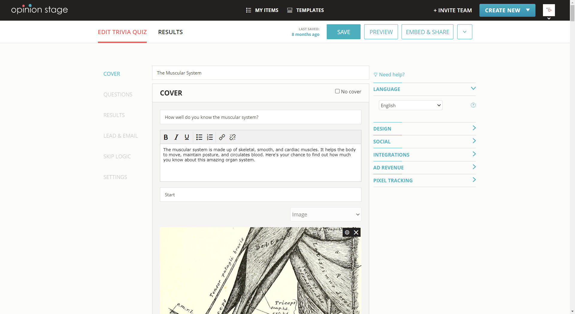 create an elementor quiz